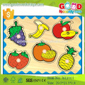 Jeu de puzzle éducatif éducatif le plus populaire Puzzle de fruits en bois pour enfants